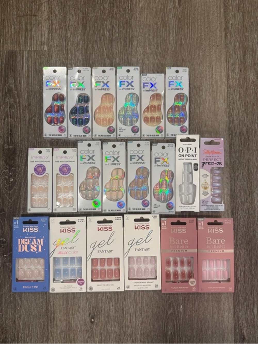 20 Press-on Gel Nail Sets- imPress Nails